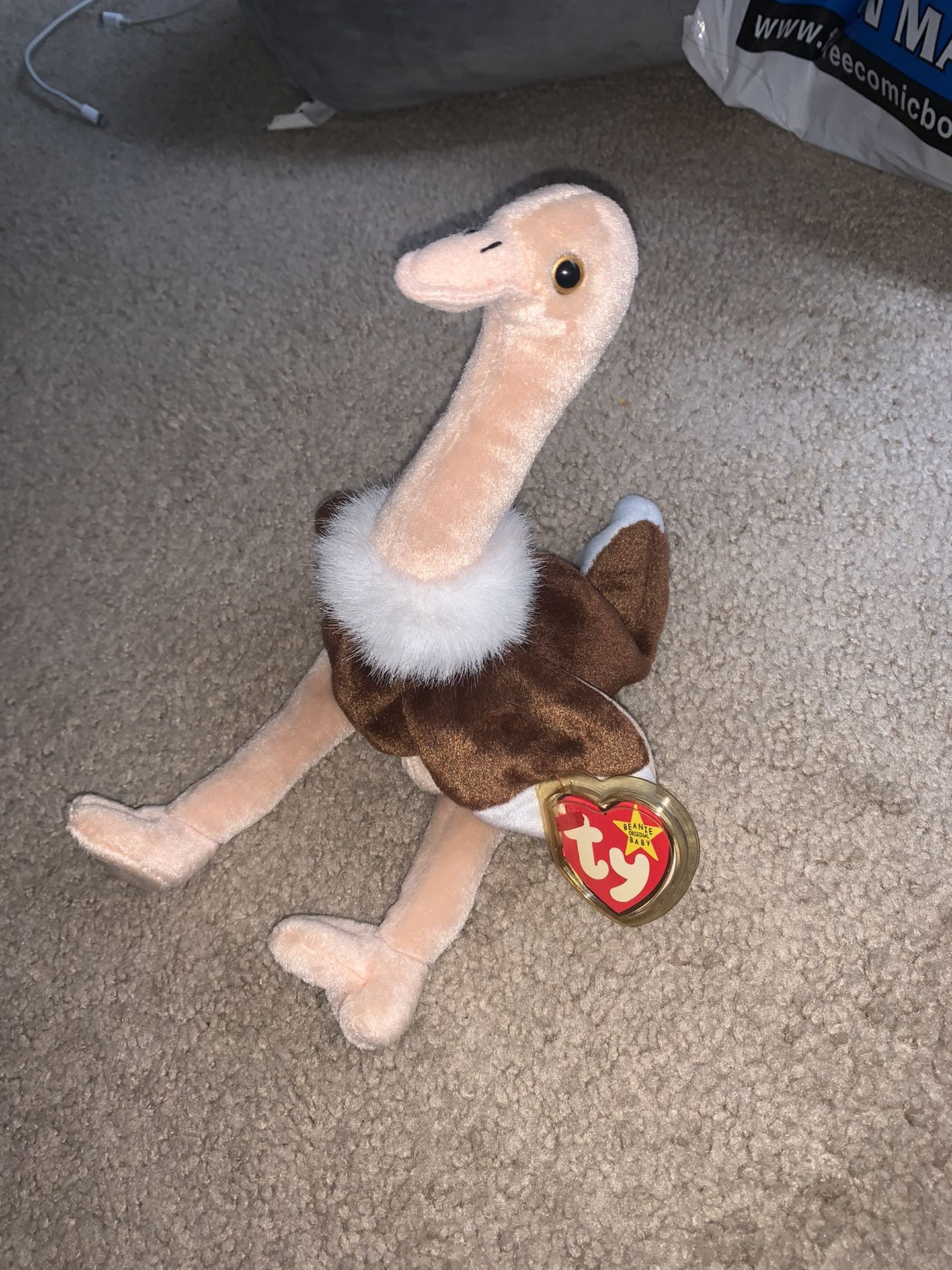 Stretch the ostrich beanie baby value cheap
