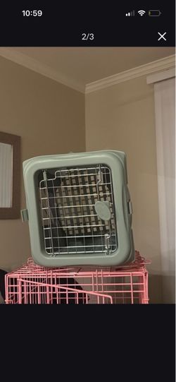 Pink cage