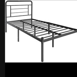 Twin Metal Bed 