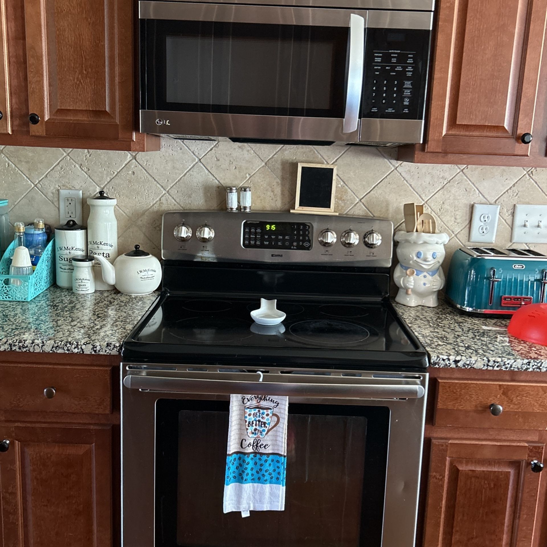 Microwave and Stove $700