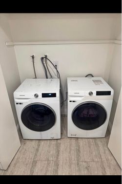 Washer and dryer