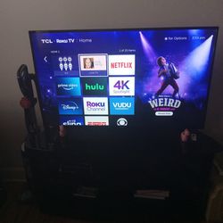 55 Inch TV wiith  remote
