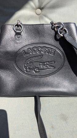 Lacoste Women's Leather Crocodile Small Handbag