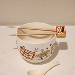 Maruchan Raman Bowl and Chopsticks 