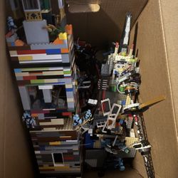 Large box of Legos