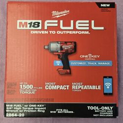 Milwaukee 2864-20 Impact Wrench Tool Only 