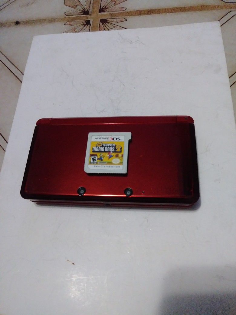 Nintendo 3DS With One Game Super Mario Bros 2 Use