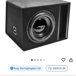 12” Skar Sub And Amp 