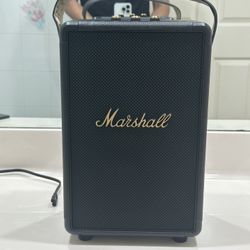 Marshall Tufton Portable Bluetooth Speaker - Black & Brass