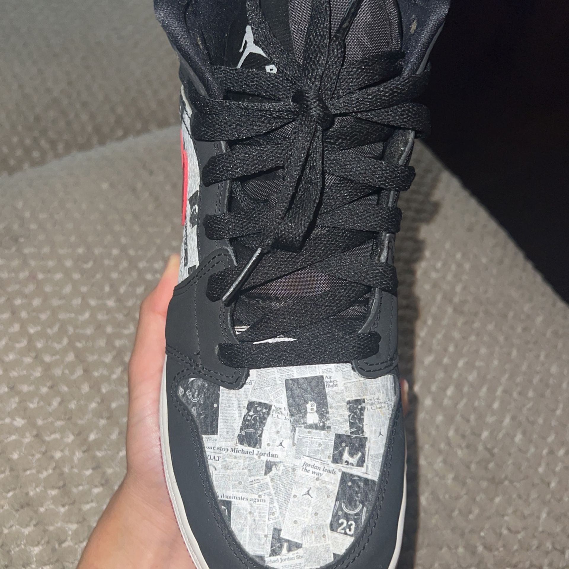 Jordan Mid Newspaper Air Time