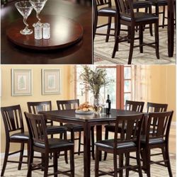 🚚 9PC COUNTER HIGH DINING ROOM SET W/ DELIVERY!