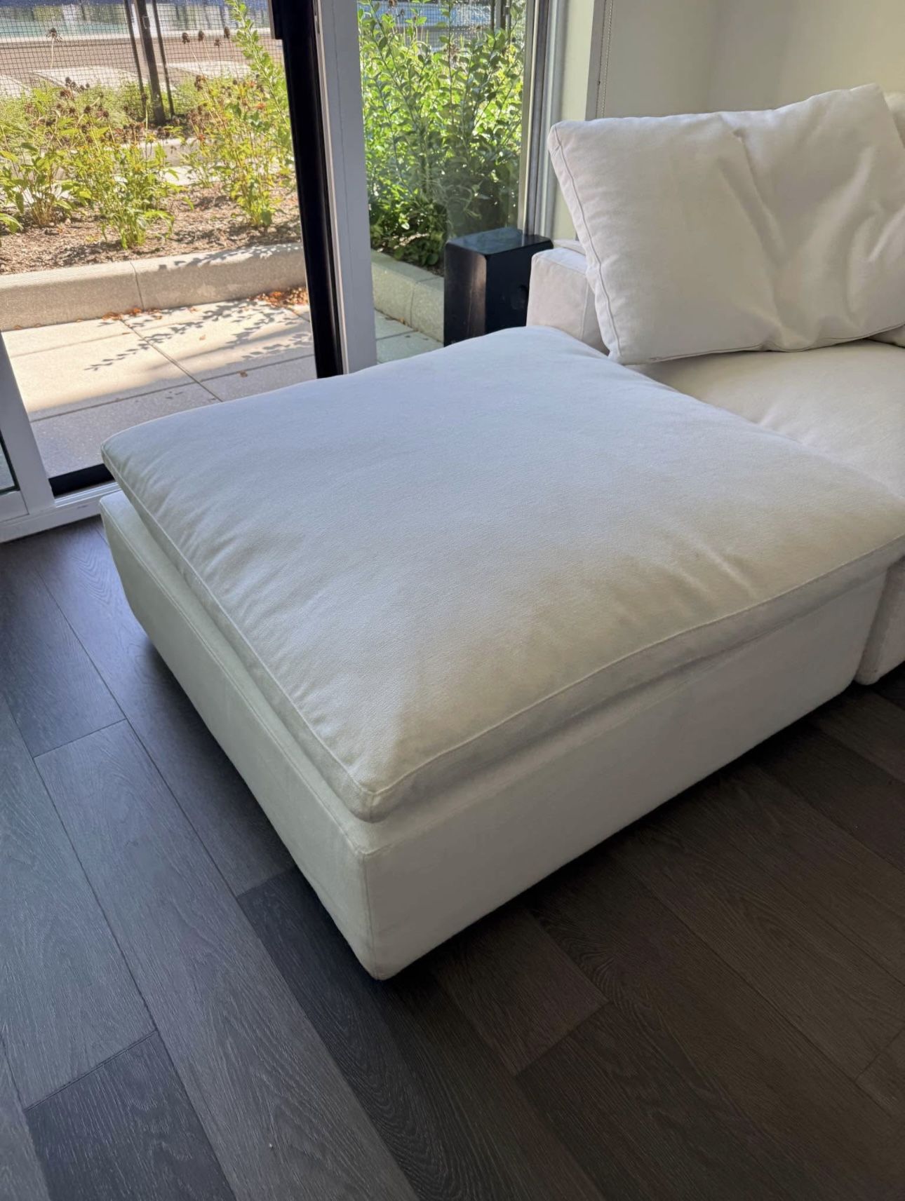 Restoration Hardware Cloud ottoman