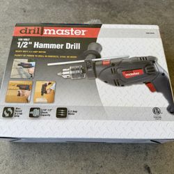 Drill Master 1/2 Hammer Drill New