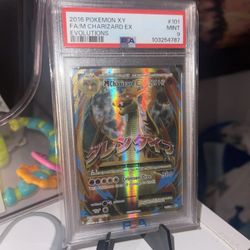2016 Pokemon M Charizard EX  101 Graded PSA 9