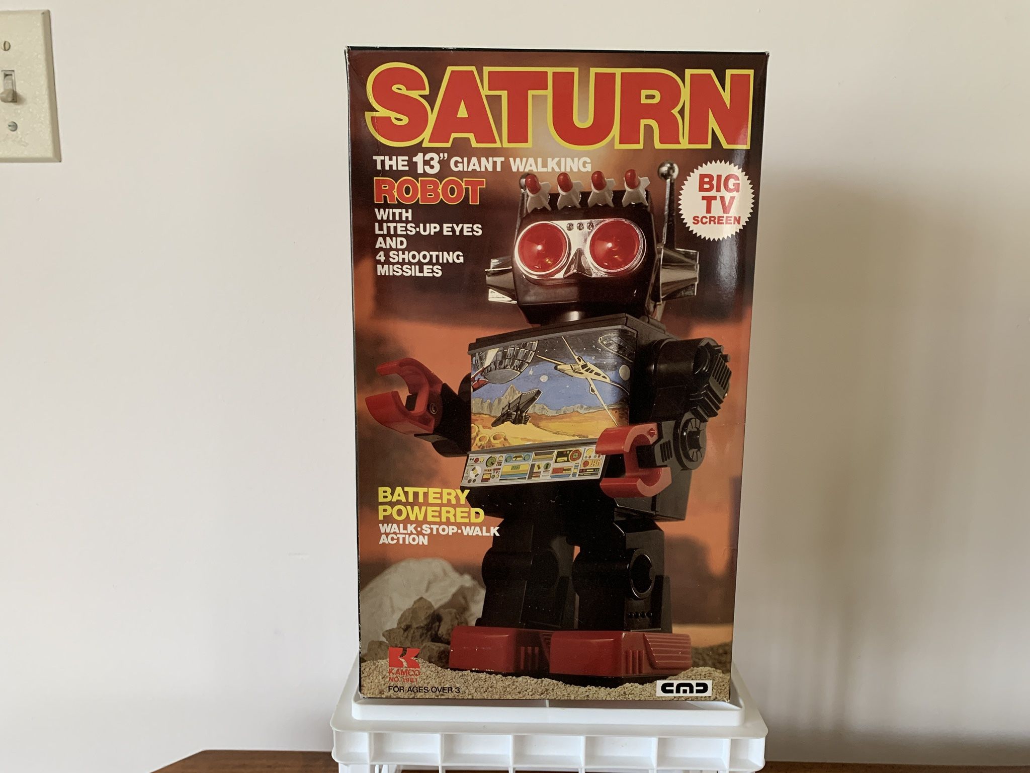 SATURN the 13” Giant Walking Robot
