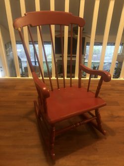 Childs rocking chair