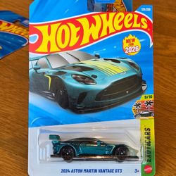 Hot wheels 2024 Aston Martin Vantage GT3