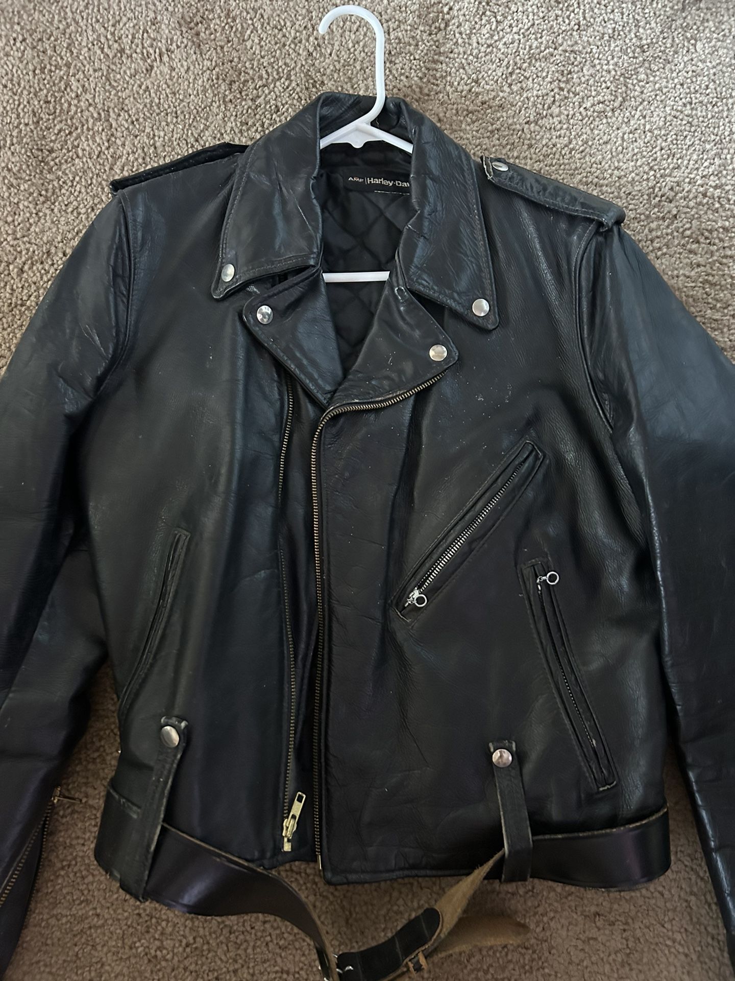 Leather Harley Jacket 