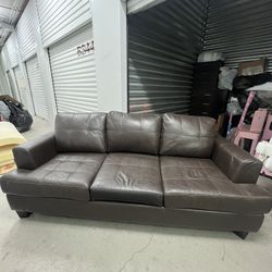 Leather Sofa Bed