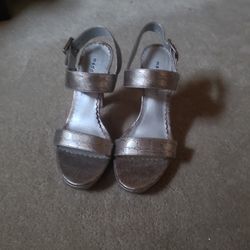 Silver Madden Girl Heels