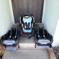 Baby Trend Infant Car Seat With 2 Bases Expiration 2028