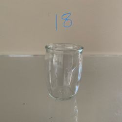 18 Small Glasses Or Tea Light Candle Holders