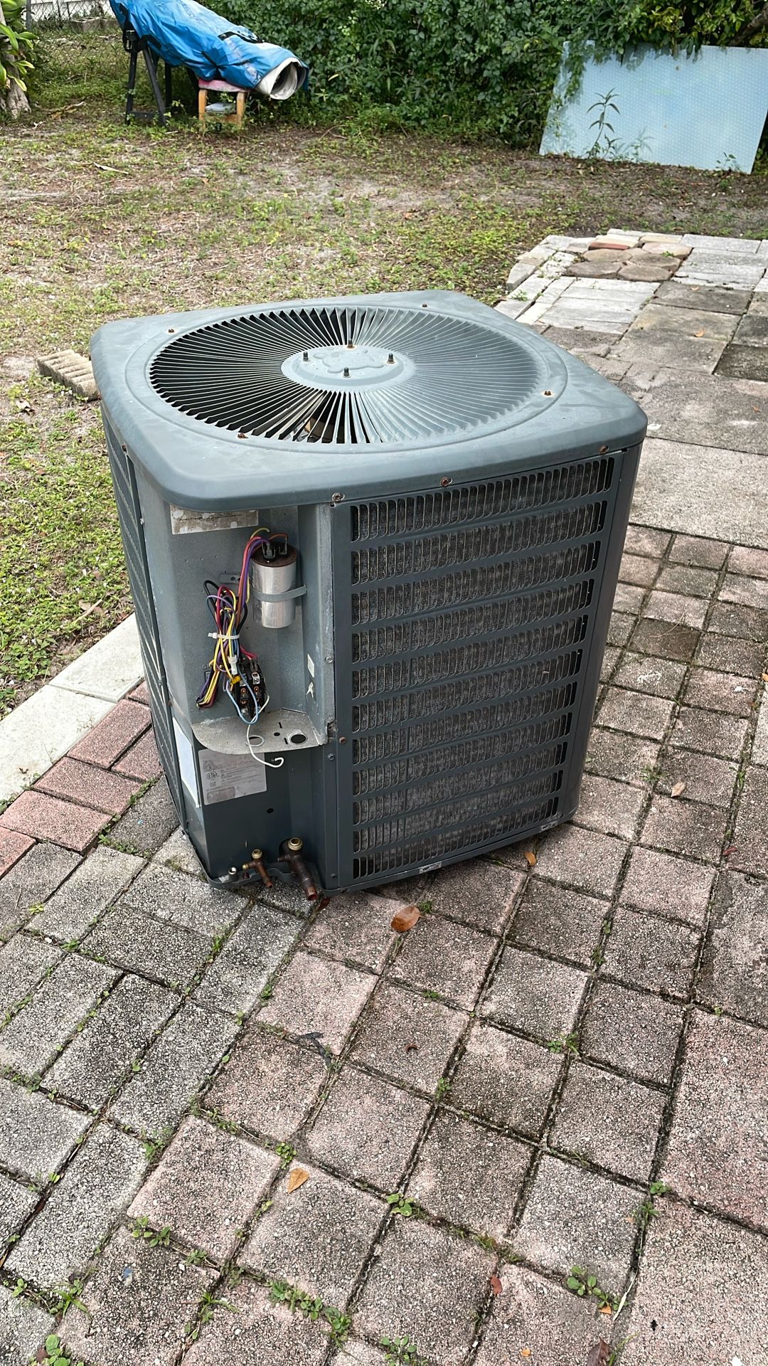 Ac Unit Outside For 3 T.