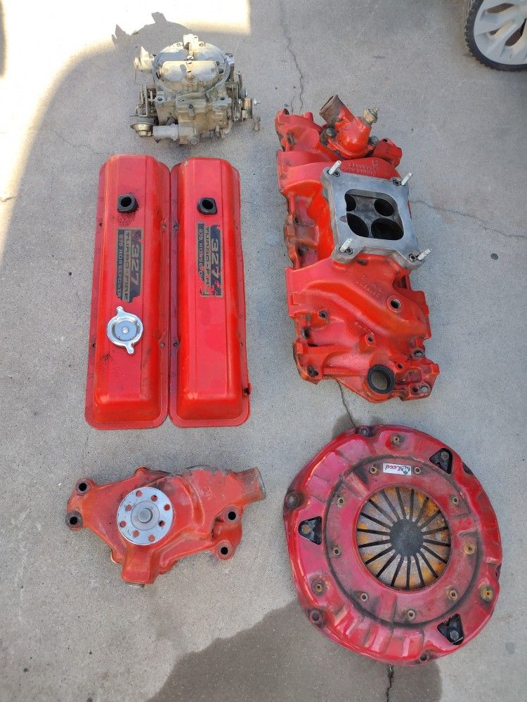 Old Vintage 327 Car Parts No Offers No Trade 75th Ave Indian School Serious Buyers Only Please