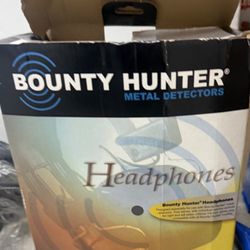 New Bounty Hunter Professional Headphones For Metal Detectors