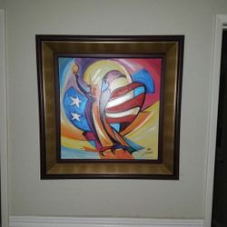 Patrotic Eagle painting by Alfred Gockel American Tribute