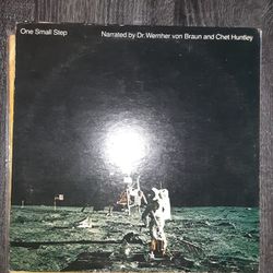Original Vinyl LP Record Moon Landing One Small Step