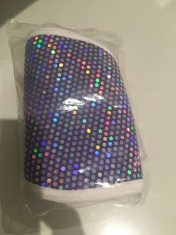 Shiny colorful adult mask $5