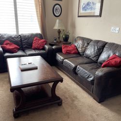 Couch Loveseat Table 