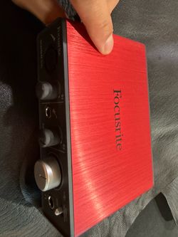Focusrite Scarlett Solo 2nd gen, audio interface