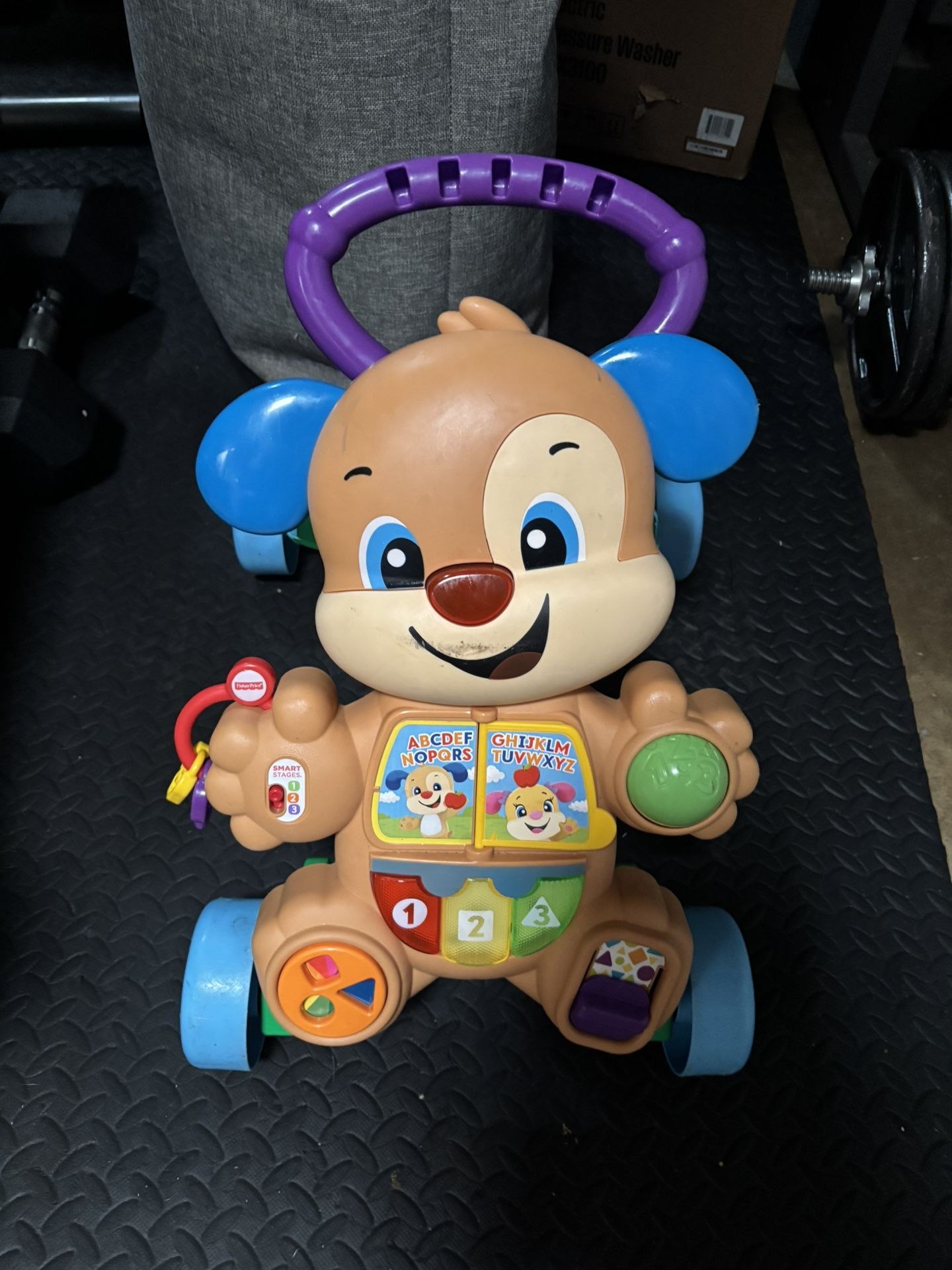 Fisher-Price Laugh & Learn Smart Stages Learn with Puppy Walker Baby & Toddler Toy