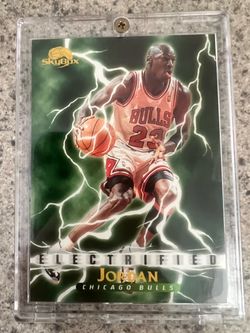 1995 -96 Skybox Premium Electrified Michael Jordan Insert #278