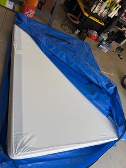 FREE - Queen mattress and bed frame
