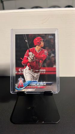 Topps Shohei Ohtani 3-Game HR Streak Baseball Card