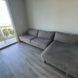 Grey Sectional  Sofa