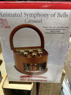 Mr. Christmas Bells Music Box