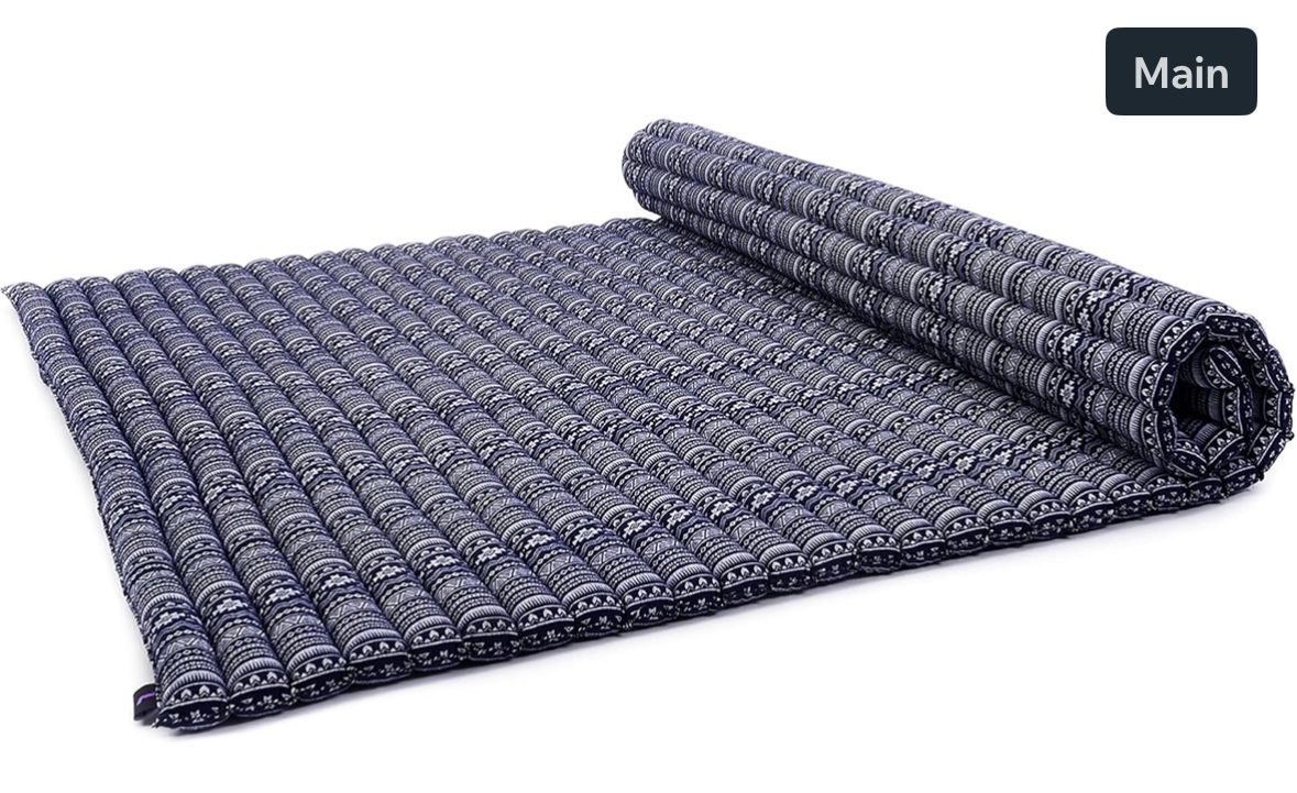 Leewadee - Foldable Floor Mattress - Japanese Roll Up Futon -Trifold Tatami Mat-