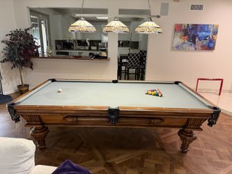 9' Golden West Custom Slate Pool Table