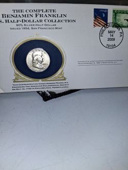 1954 S. Benjamin Franklin sealed