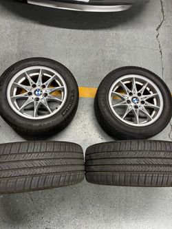 BMW 16" Alloy Wheels with Michelin Tires – Set of 4