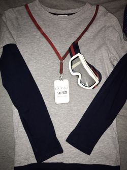 Boys Gucci shirt size 10 youth