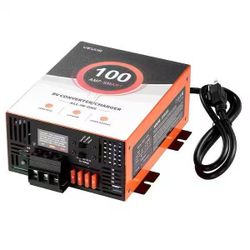 870# RV Power Converter, 100 Amp, 110V AC to 12V DC RV Converter Battery Charger, Multi Stage Smart Charging
