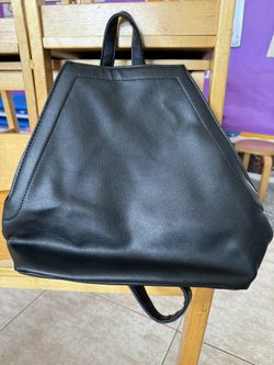 Black Leather Bag 