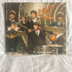 Deluxe Unopened Vintage Beatles Calendar 