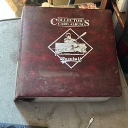 Big Binder Full Of Baseball Cards 