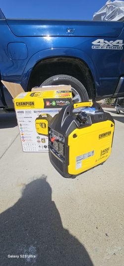 4000 Watts Generator Dual Fuell.